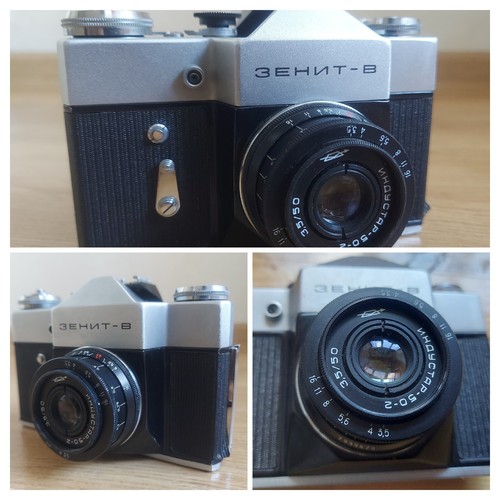 Fotocamera reflex sovietica