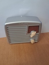 Vintage Gift Miniature Radio Radioline, Silvertone Mod. C-USA 1949 Miniature
