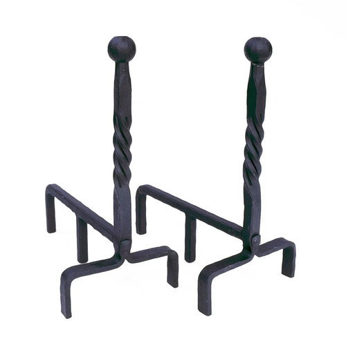 Minuteman coppia andirons - coppia,