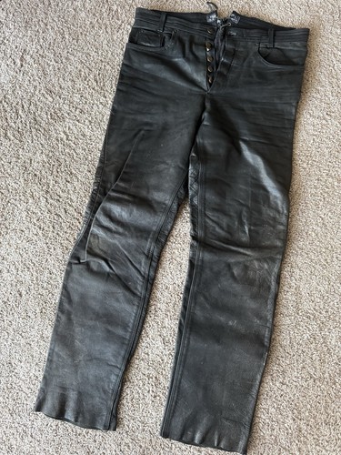 Pantalone uomo biker pelle - uomo,