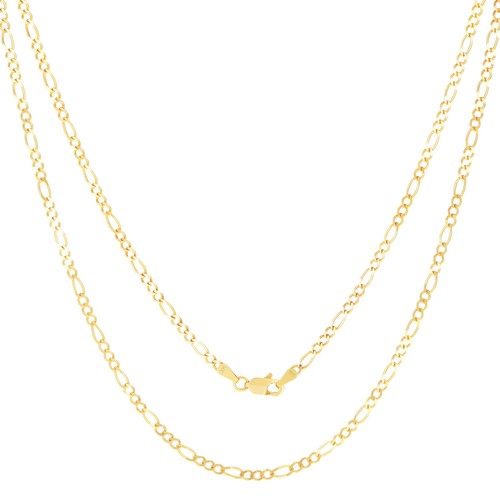 14k oro giallo massiccio uomo - 14k,