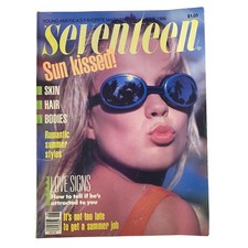Seventeen Magazine June 1986 Sun-Worshiper Tina Cover No Label