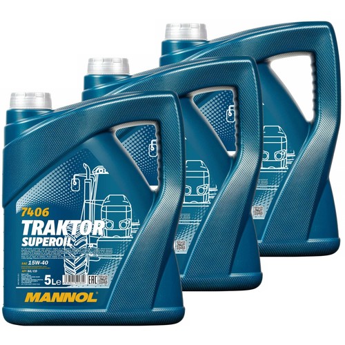 3x5 litri mannol trattore - litri,