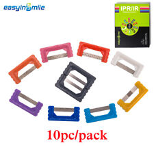 10PZ Strisce Ortodontiche Riduzione Interprossimale Kit DPI Dentale Striscia Smalto USA
