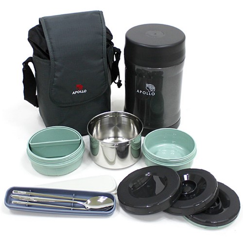 Bento set acciaio inox lunch - bento,