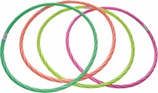 Set 12 Hula Hoop Cerchio Ginnico Ginnastica Sport Bambini Diametro 80cm sar