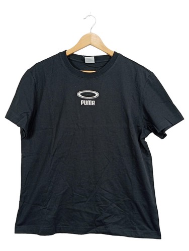 Puma shirt uomo nera logo - t-shirt,