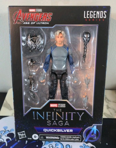Marvel legends quicksilver - marvel, 6"