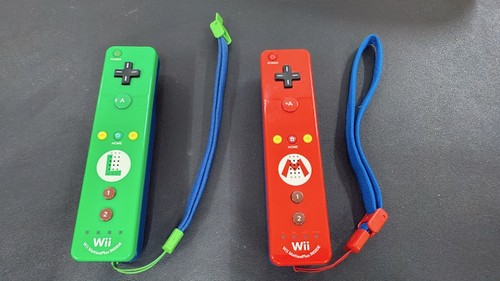 Telecomando mario luigi wii - luigi,