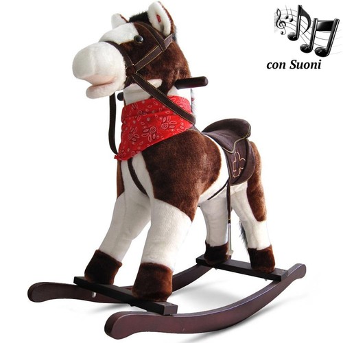 Cavallo dondolo con - a,