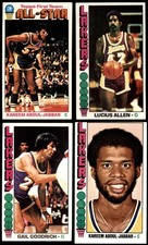 1976-77 Topps Lakers Almost Complete Team Set 3.5 - VG+ 7016225 (4 / 7 cards)