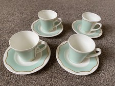 Set 4 tazze piattini vintage