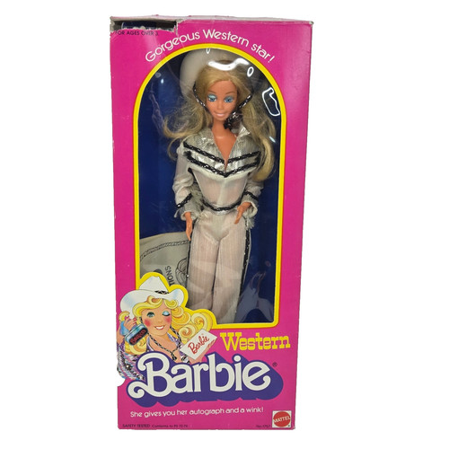 Bambola barbie vintage 1980 - bambola,