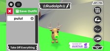 Neon reindeer Adopt me virtual