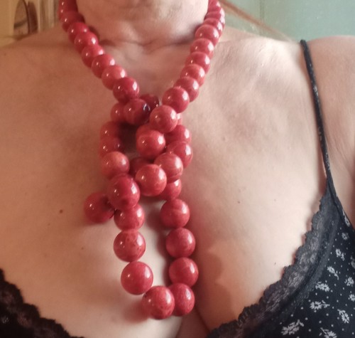 Collana lunga vintage - , in