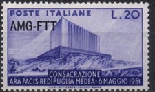 TRIESTE ZONA A AMG-FTT 1951 -