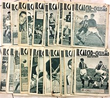 IL CALCIO E IL CICLISMO ILLUSTRATO BLOCCO 40 numeri ANNO ANNATA 1952