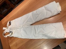 Pantaloni sci bambino/a bianca
