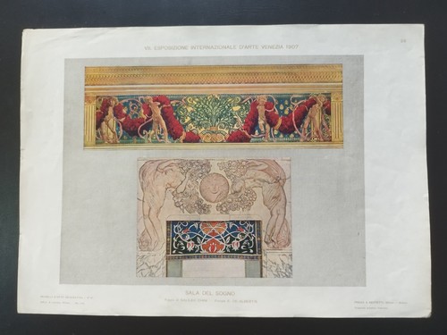 Antica stampa colori 1900 - stampa,