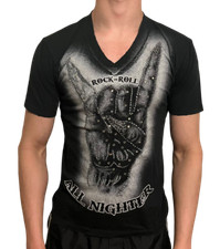 "T-shirt nera Hard8 nuovissima