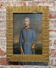 Ritratto Di Un Generale Austriaco - Dipinto A Olio Del XIX Secolo