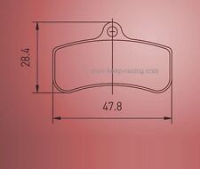 Kart Pastiglie Freno, Set