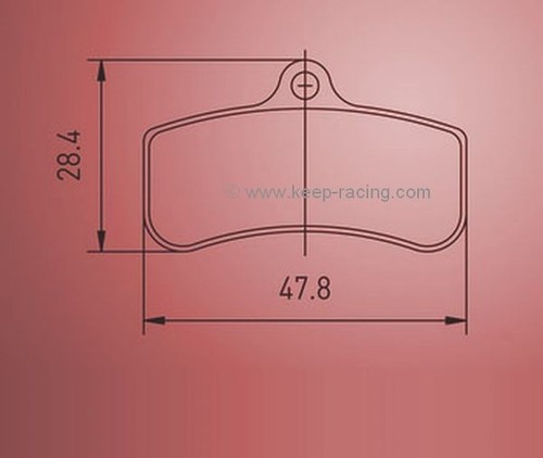 Kart pastiglie freno set - pastiglie,