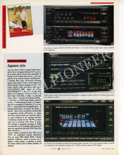 Pioneer 1989 advertising - ,