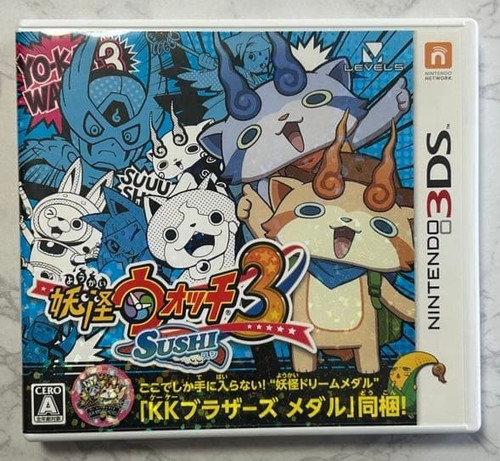 Kai watch sushi - 3, nintendo