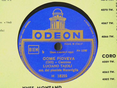 Giri rpm luciano tajoli - 78,