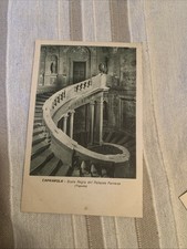 CAPRAROLA VITERBO - Palazzo Farnese Scala  anni 20 cartolina