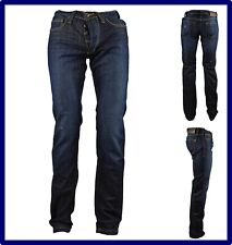 baci e abbracci jeans uomo regular fit pantaloni blu 44 vita bassa gamba dritta