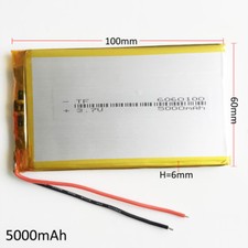 Batteria Lipo 3.7V 5000mAh