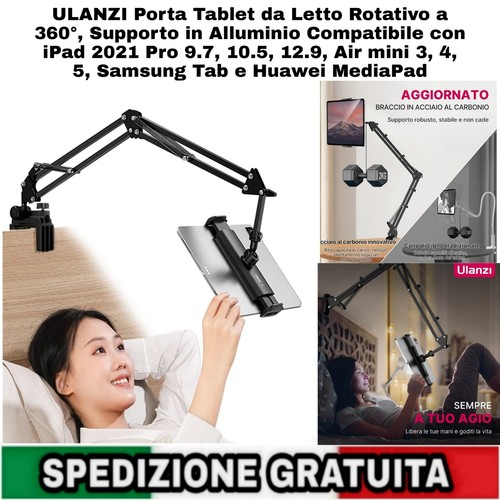 Porta tablet letto rotativo - porta,