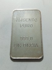 Lingotto argento oncia - argento, 1