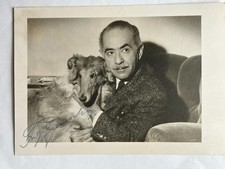 Autografo FRITZ BENSCHER (†1970)-Attore GERMANIA-Cacciato dal diavolo-Ak firmata