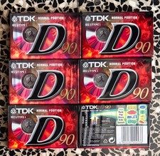 6 Musicassette TDK D90  + 1