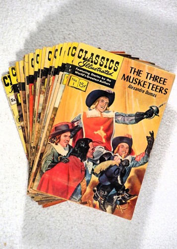 Classics illustrated lot of - illustrated,