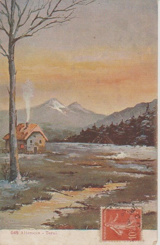 Cartolina alterocca terni - -,