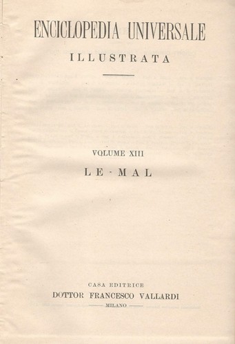 Enciclopedia universale - enciclopedia,