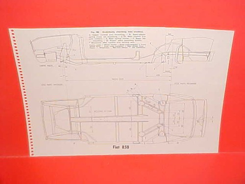 Fiat 850 spider cabrio 1968 - fiat,