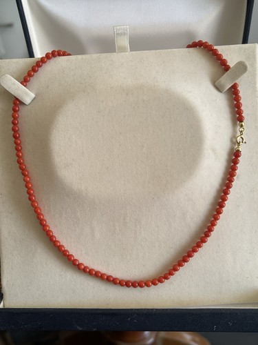 Girocollo corallo rosso - girocollo,