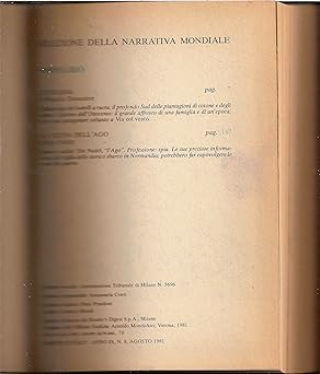 Selezione narrativa mondiale - selezione,