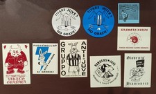 9 Adesivi Stickers ultras