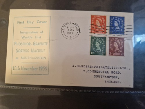 First day cover phospher - first,