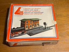 Lima Stazione con semaforo in scatola  scala HO-articolo 60 0046