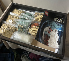 Lego 7194 yoda UCS scultura modello 100% completo con scatola ecc.