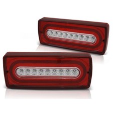 Fanali posteriori a LED per Mercedes Benz Classe G W463 1990-2012 rosso/chiaro
