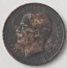 Italia 1921 R 10 centesimi KM#