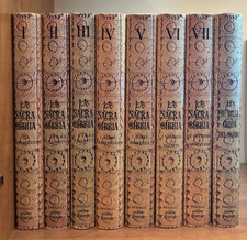 La Sacra Bibbia 1963 Fabbri Editore volumi 1/7 + Le più belle Chiese del Mondo